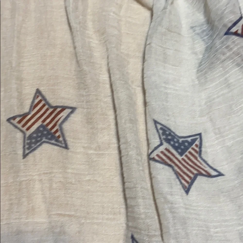 Mudd Oblong Cross Shop Beige Scarf